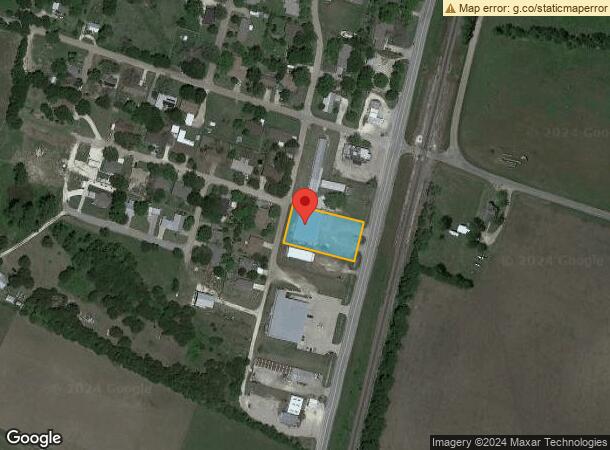  1808 Avenue D, Moody, TX Parcel Map