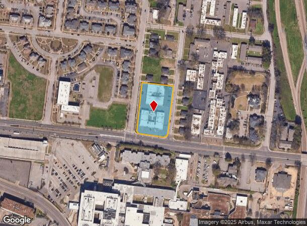  1030 Poplar Ave, Memphis, TN Parcel Map