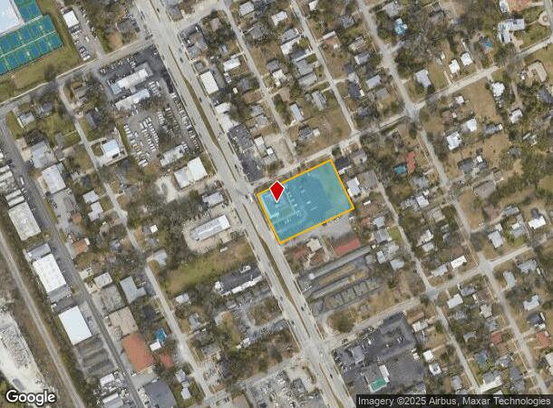 841 Ridgewood Ave, Daytona Beach, FL Parcel Map