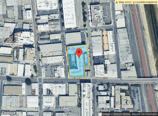  695 S Santa Fe Ave, Los Angeles, CA Parcel Map