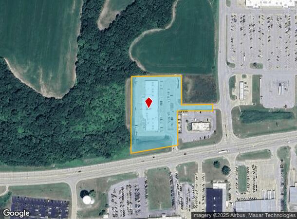  103 Baldridge Rd, Salem, IL Parcel Map