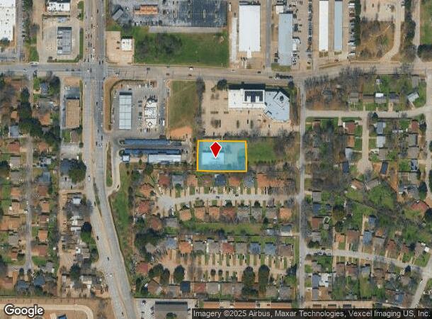1408 Gibbins Rd, Arlington, TX Parcel Map