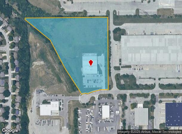  17300 W 116Th St, Lenexa, KS Parcel Map