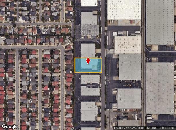 15503 Blackburn Ave, Norwalk, CA Parcel Map