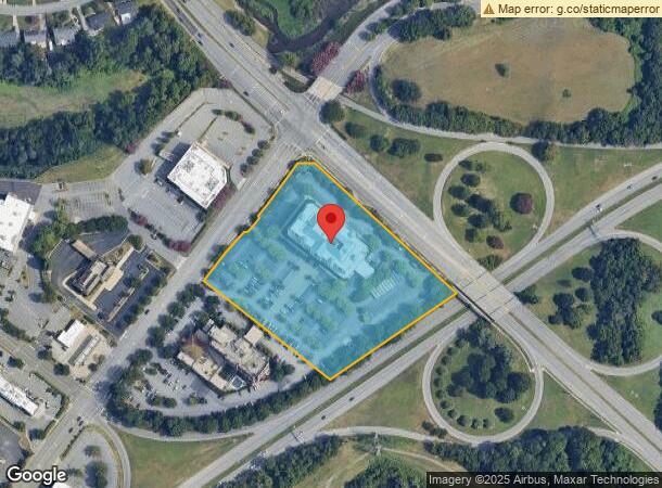  628 Green Valley Rd, Greensboro, NC Parcel Map