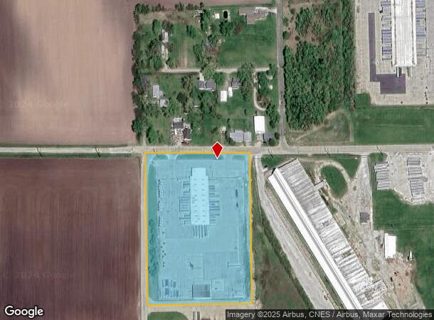  712 W Ross Ln, Danville, IL Parcel Map