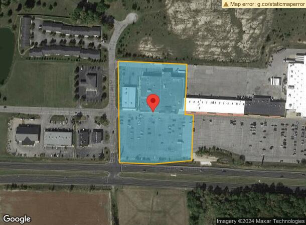  496 W Plaza Dr, Columbia City, IN Parcel Map