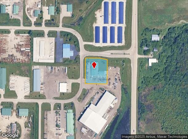  7323 Omega Cir, Franksville, WI Parcel Map