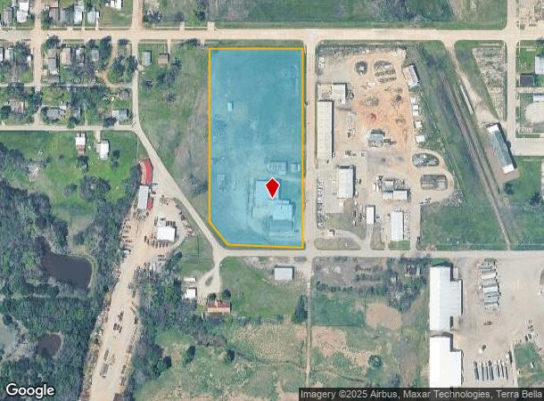  600 W Cherry St, Cushing, OK Parcel Map