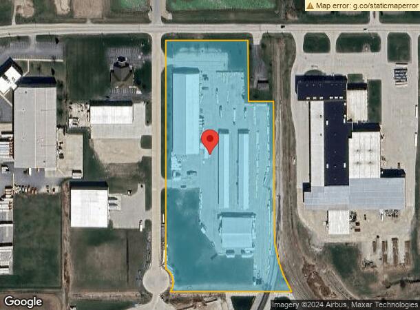  520 Quality Ct, Wrightstown, WI Parcel Map