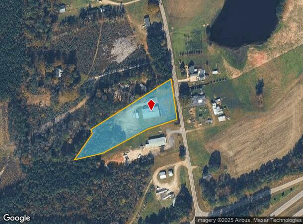  1184 Tant Rd, Spring Hope, NC Parcel Map