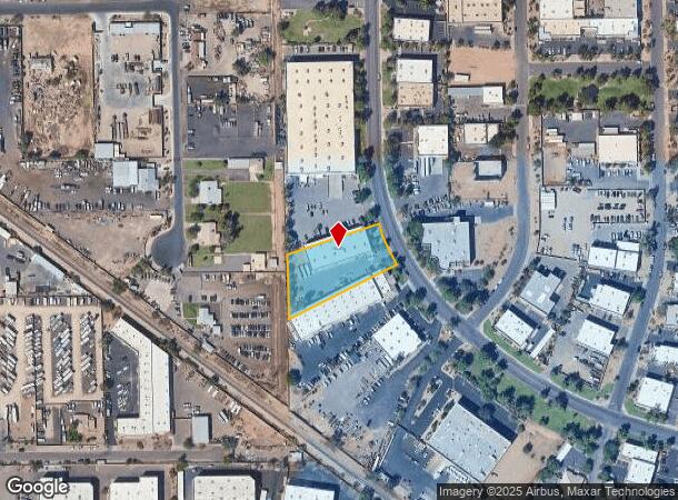  1240 N Hobson St, Gilbert, AZ Parcel Map