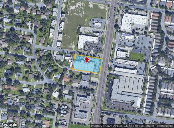  6521 N 10Th St, Mcallen, TX Parcel Map