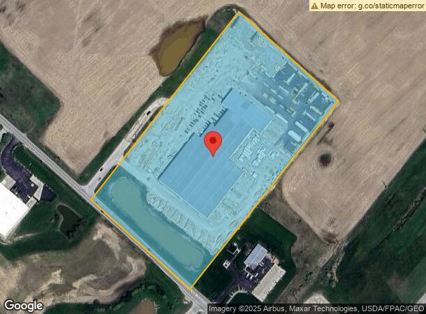  14540 Industrial Pky, Marysville, OH Parcel Map