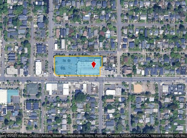  2829 N Lombard St, Portland, OR Parcel Map