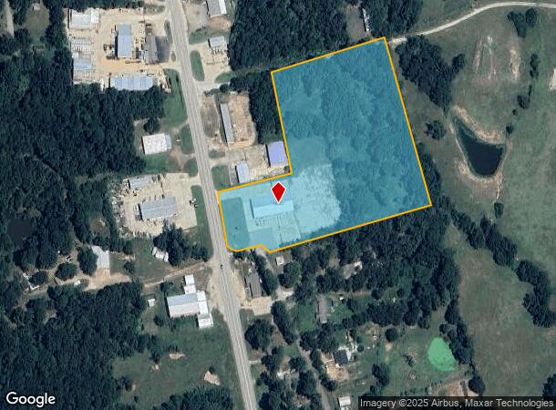 1723 Southview Cir, Center, TX Parcel Map