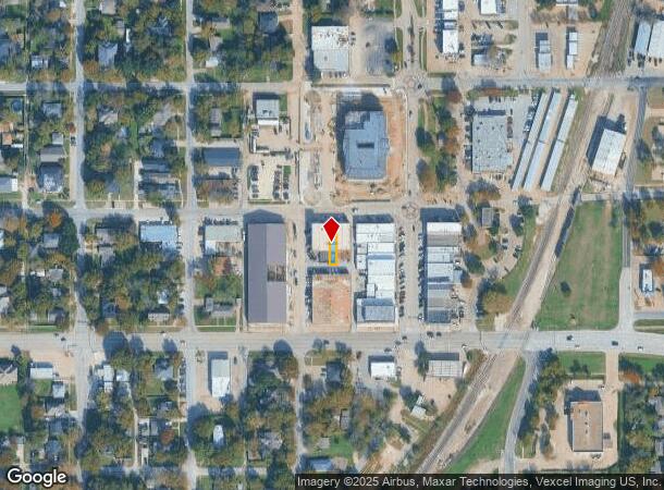214 W Avenue F, Midlothian, TX Parcel Map