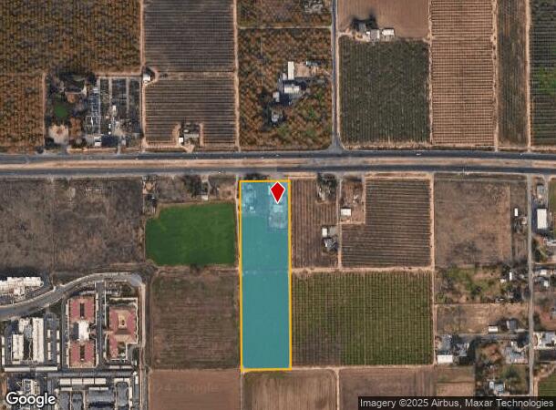  2572 Kiernan Ave, Modesto, CA Parcel Map