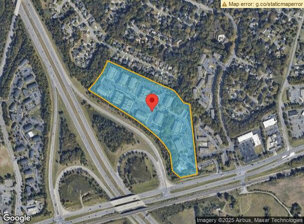  17715 Halton Park Dr, Charlotte, NC Parcel Map