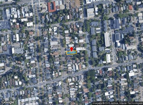  2127 Spaulding Ave, Berkeley, CA Parcel Map