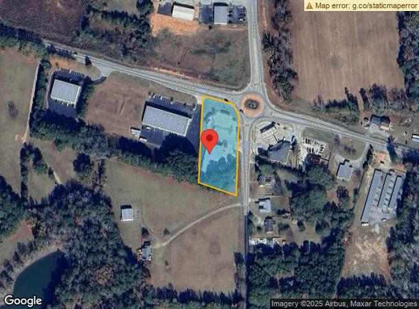  7768 Newnan Rd, Brooks, GA Parcel Map