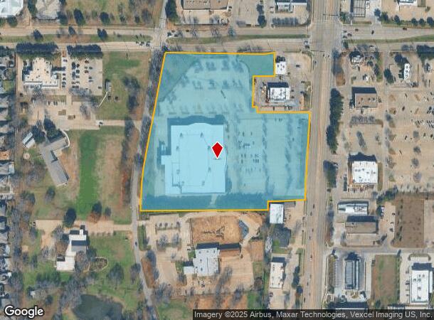 5410 S Cooper St, Arlington, TX Parcel Map