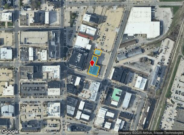  15 E Main St, Champaign, IL Parcel Map