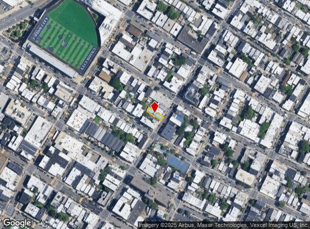  2409 Central Ave, Union City, NJ Parcel Map