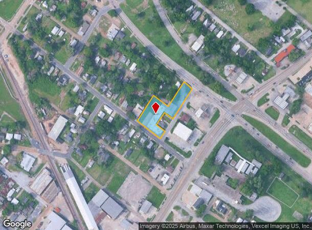  1129 E Vermilion St, Lafayette, LA Parcel Map