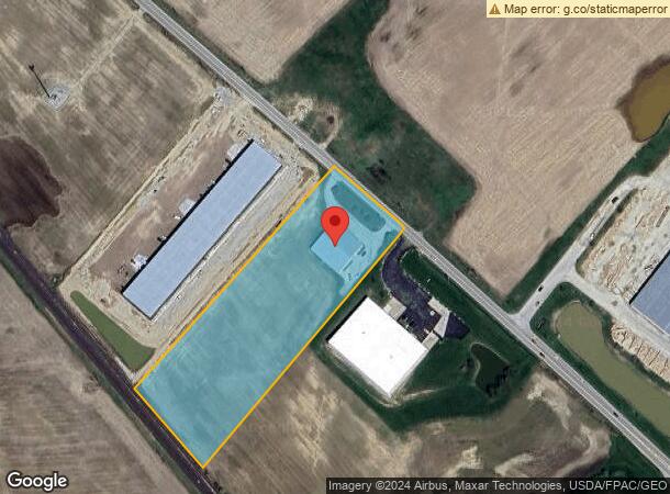  14681 Industrial Pky, Marysville, OH Parcel Map