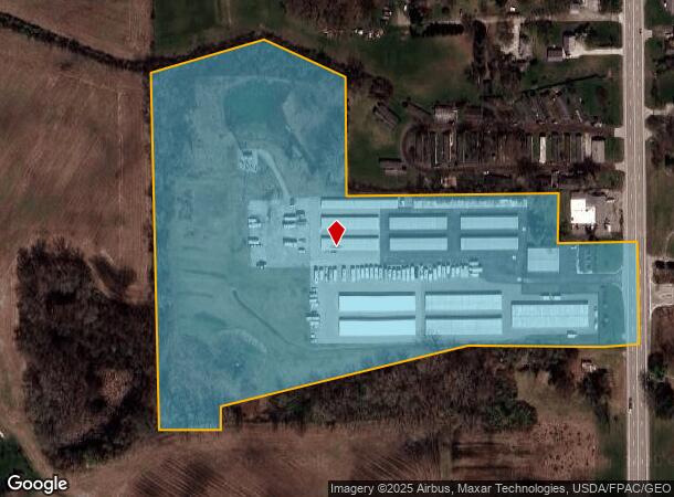 6231 N Monroe St, Monroe, MI Parcel Map