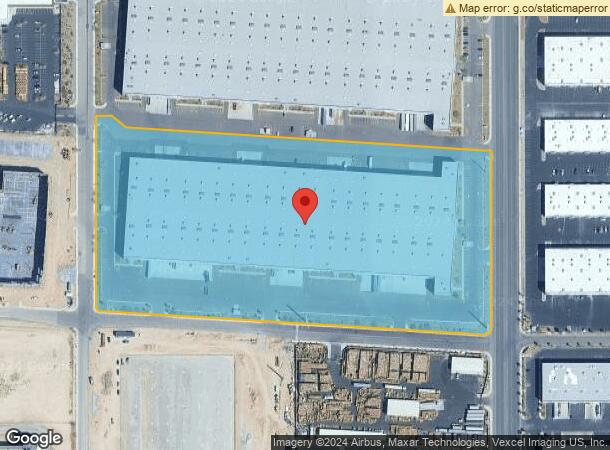  6255 N Hollywood Blvd, Las Vegas, NV Parcel Map