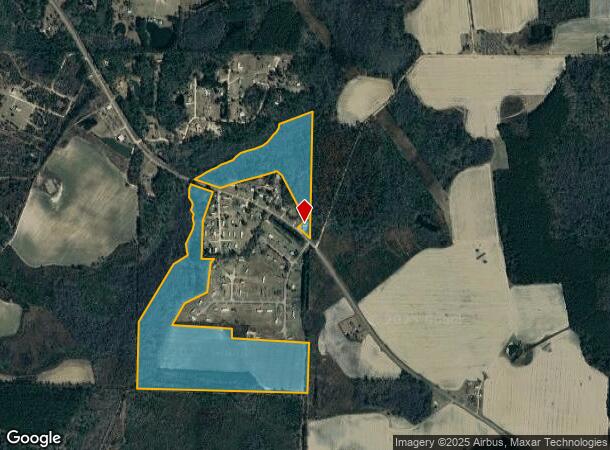 2477 Caulie Harris Rd, Adel, GA Parcel Map