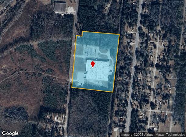 1349 Locust Ave, Denmark, SC Parcel Map