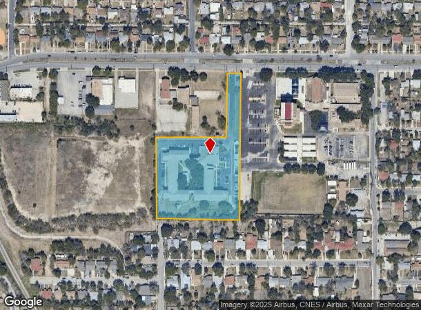 1838 Basse Rd, San Antonio, TX Parcel Map