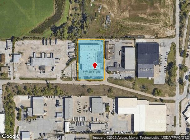  6824 J St, Omaha, NE Parcel Map