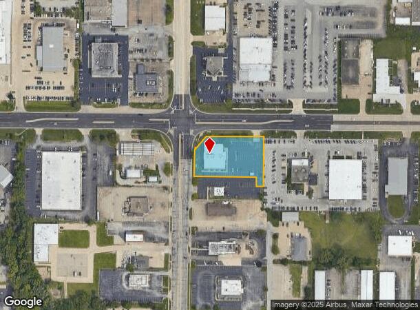 7820 N University St, Peoria, IL Parcel Map