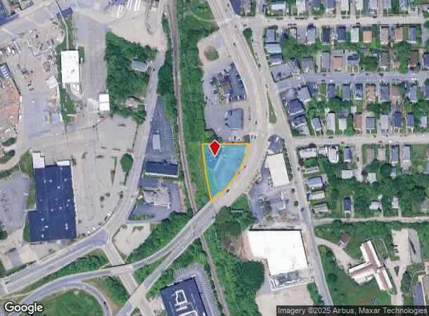 317 W Boylston St, Worcester, MA Parcel Map