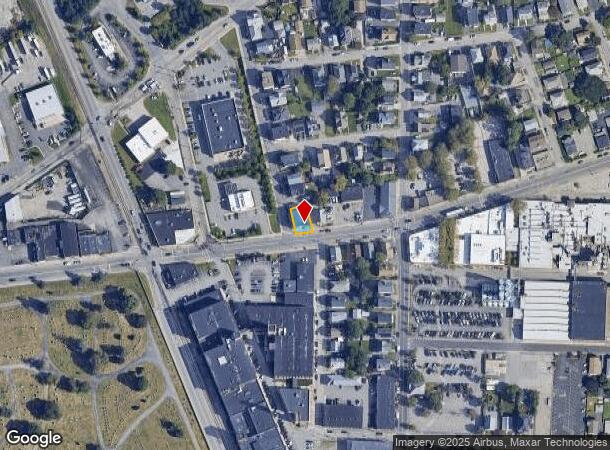 442 Central Ave, Pawtucket, RI Parcel Map