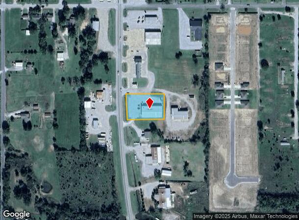  708 S Broadway Ave, Haskell, OK Parcel Map