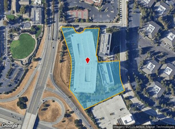  3975 Freedom Cir, Santa Clara, CA Parcel Map