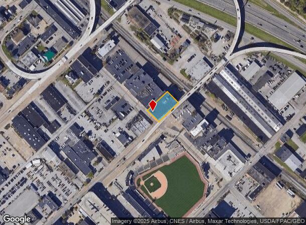  1124 Smith St, Charleston, WV Parcel Map