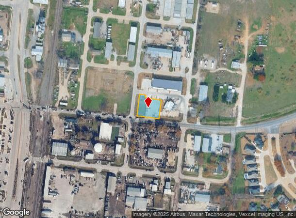  205 E 5Th St, Justin, TX Parcel Map
