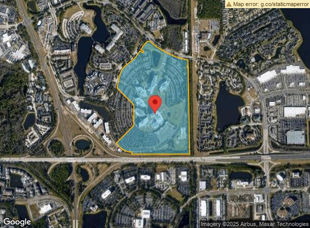  4800 Deerwood Campus Pky, Jacksonville, FL Parcel Map