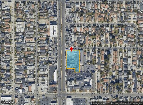  10600 Hawthorne Blvd, Inglewood, CA Parcel Map