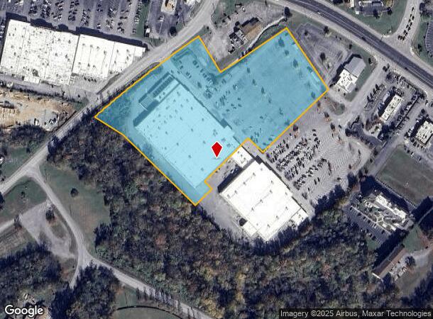  370 S Illinois Ave, Oak Ridge, TN Parcel Map