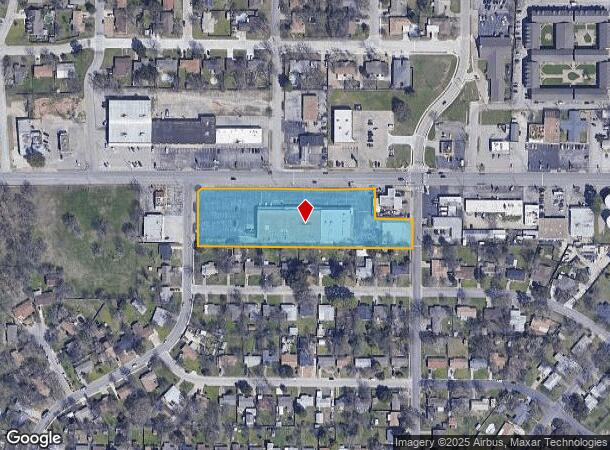  233 W Pipeline Rd, Hurst, TX Parcel Map