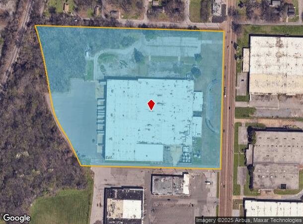 1725 S 3Rd St, Memphis, TN Parcel Map