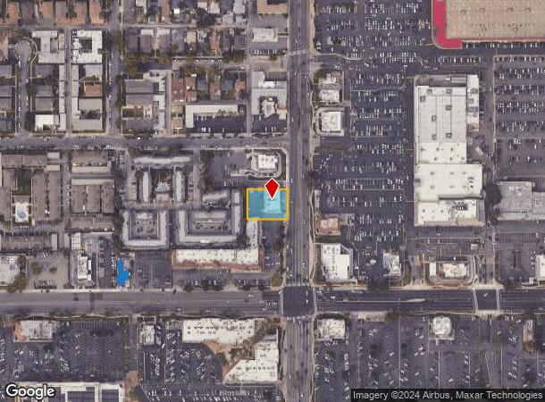  1107 S Harbor Blvd, Fullerton, CA Parcel Map