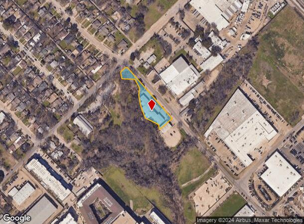  6901 Maple Ave, Dallas, TX Parcel Map